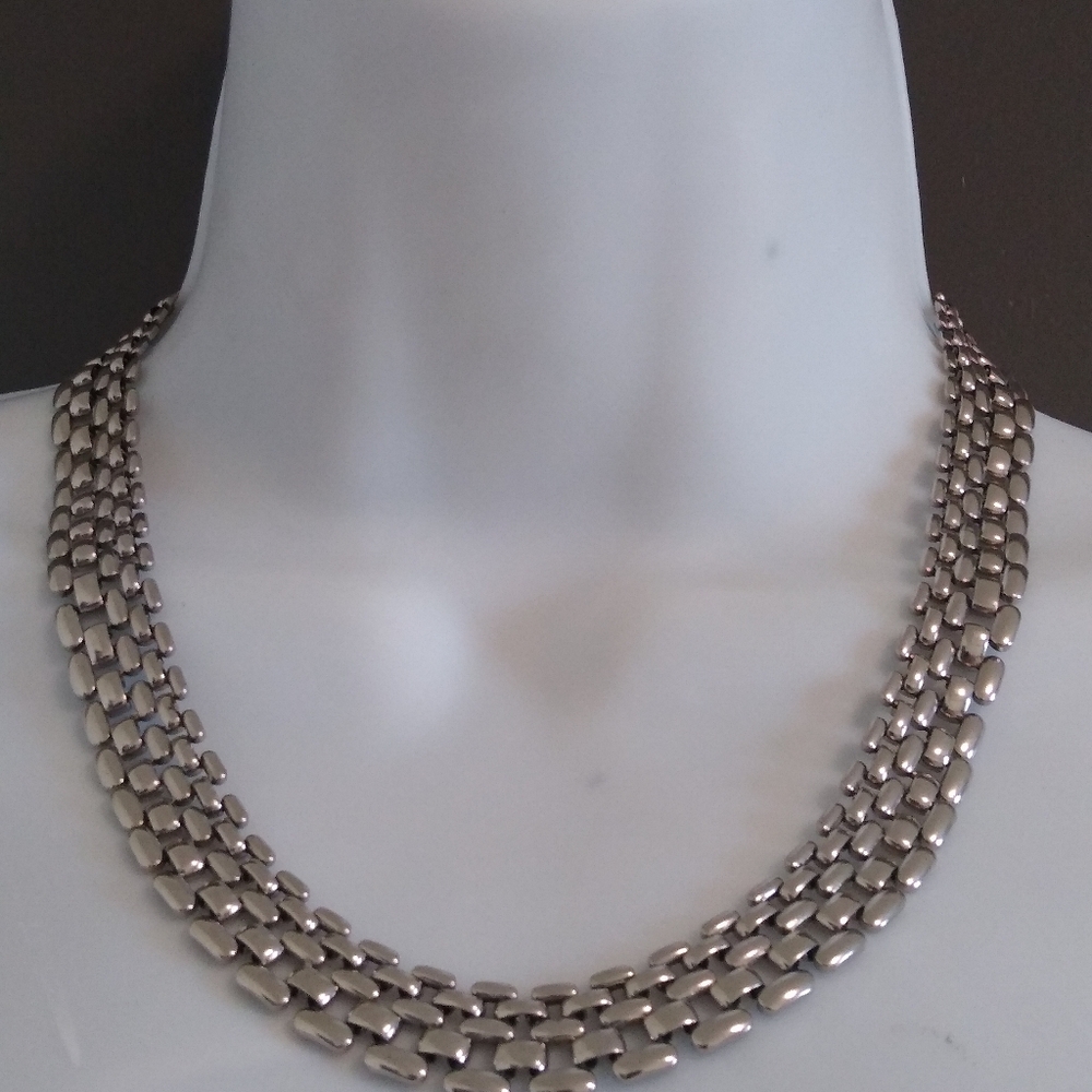 Bib Chain Modern Maximalist Necklace